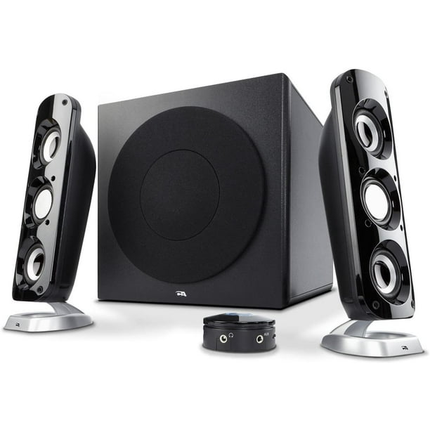 or Gaming Tablet Desktop Cyber Acoustics CA-3908 2.1 Stereo Speaker System with 6.5 Subwoofer and Control Pod Computer and Home Audio Set with 3.5mm AUX Input for Cellphone Laptop or Gaming Tablet Desktop Cyber Acoustics CA-3908 2.1 Stereo Speaker System with 6.5 Subwoofer and Control Pod Computer and Home Audio Set with 3.5mm AUX Input for Cellphone Laptop